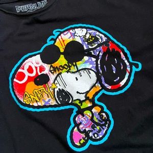 Peanuts Snoopy Graffiti Tshirt